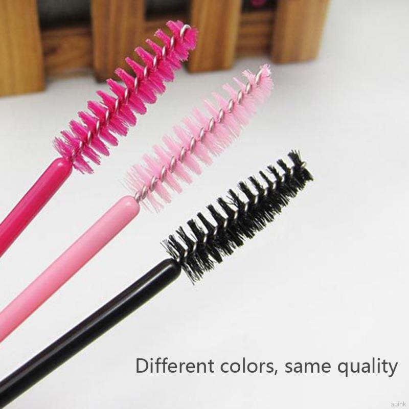 [Hàng mới về] 50 Cọ chuốt mi dùng một lần tiện dụng nhiều màu sắc