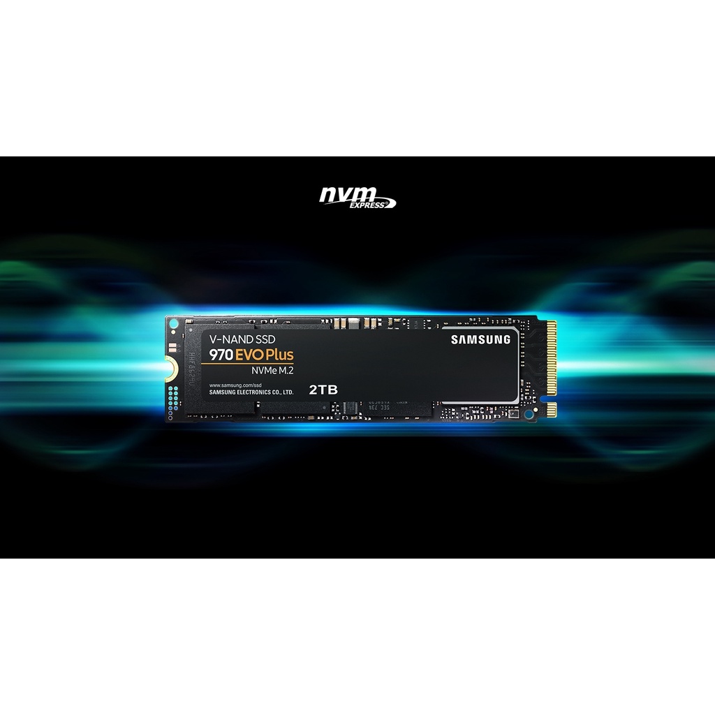 Ổ Cứng SSD 1TB 2TB Samsung 970 Evo Plus M2 NVMe PCIe Gen3 x4 2280 MZ-V7S1T0BW MZ-V7S2T0BW - BH 5 Năm