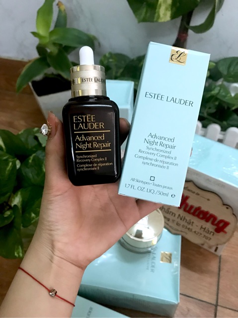 Set 3 món Estee Lauder gồm serum , kem chống lão hoá, nước thần