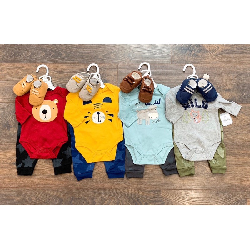 Set 3 chi tiết xuất Pháp 0-9M