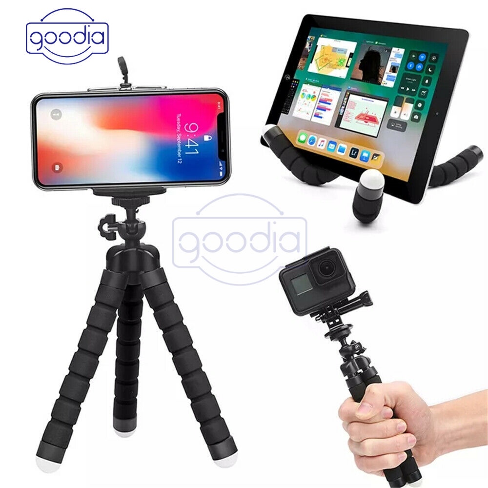 Giá đỡ ba chân mini linh hoạt cho điện thoại/máy ảnh