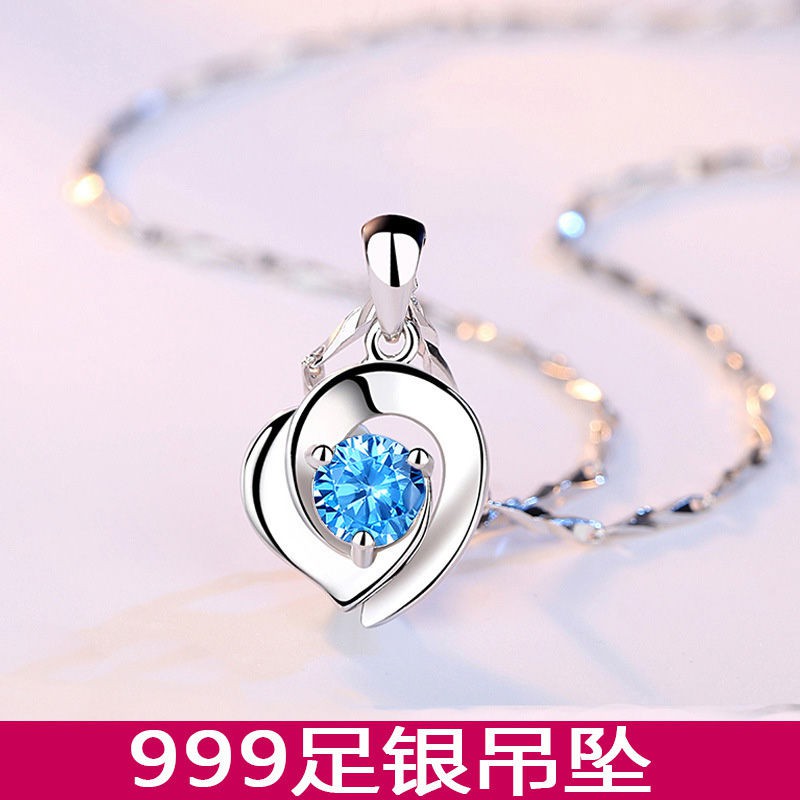 vòng cổ Bạc Sterling S999 Không Phai Thời Trang Cho Nữ