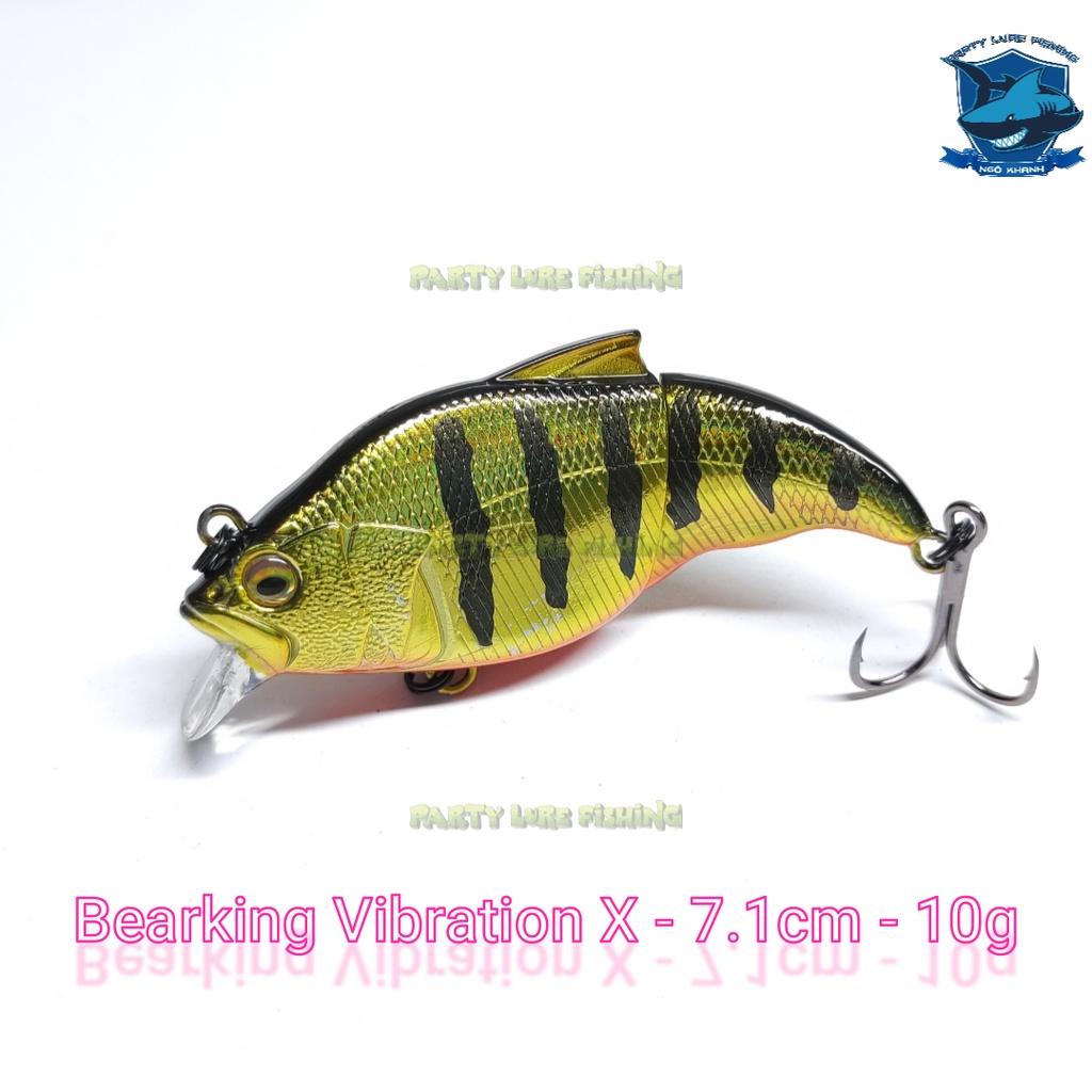 Mồi câu cá chẽm, măng, lóc... Bearking Vibration X