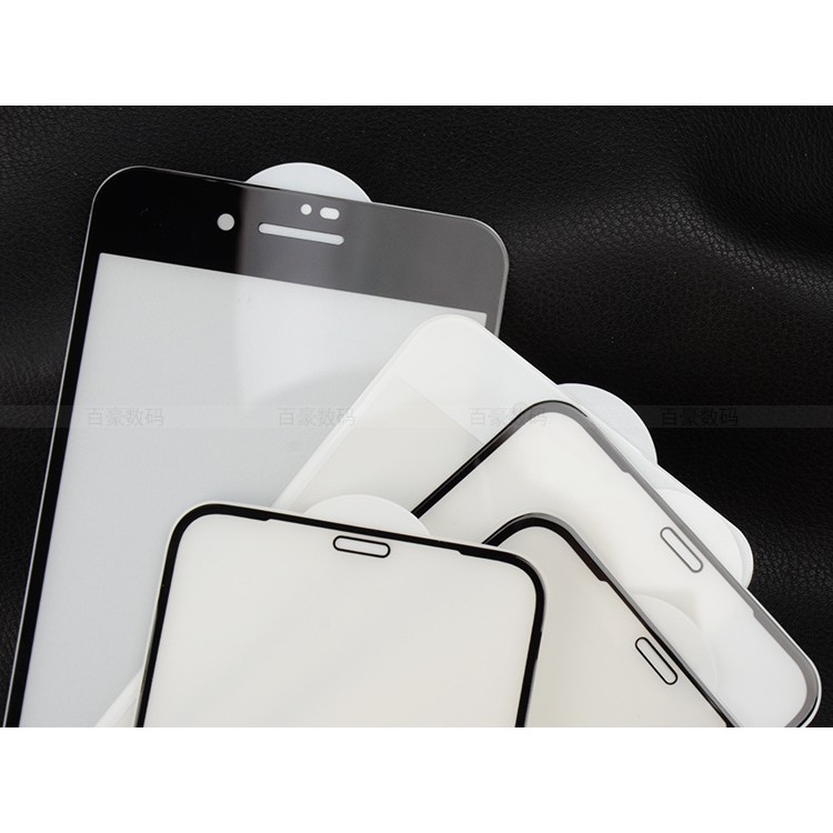 Mới!Kính Cường Lực Viền Dẻo Họa Tiết Gốm Sứ Sang Trọng Cho iPhone 6 7 8 plus X XS MAX XR 11 12 13 14 PRO MAX MINI