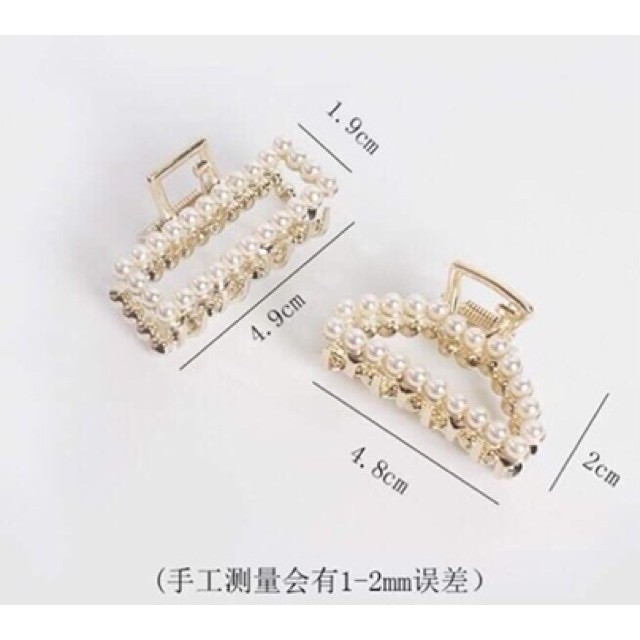Set 3 kẹp tóc LYMIA phong cách Hàn Quốc siêu xinh