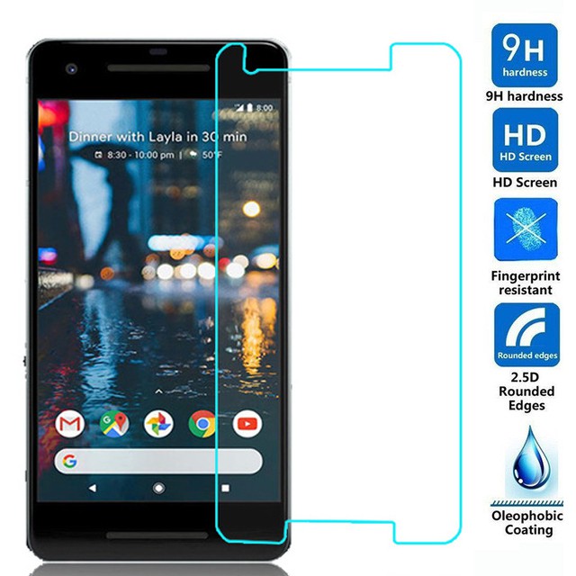 Miếng Dán Kính Cường Lực Cho Google Pixel 2 (Trong Suốt)