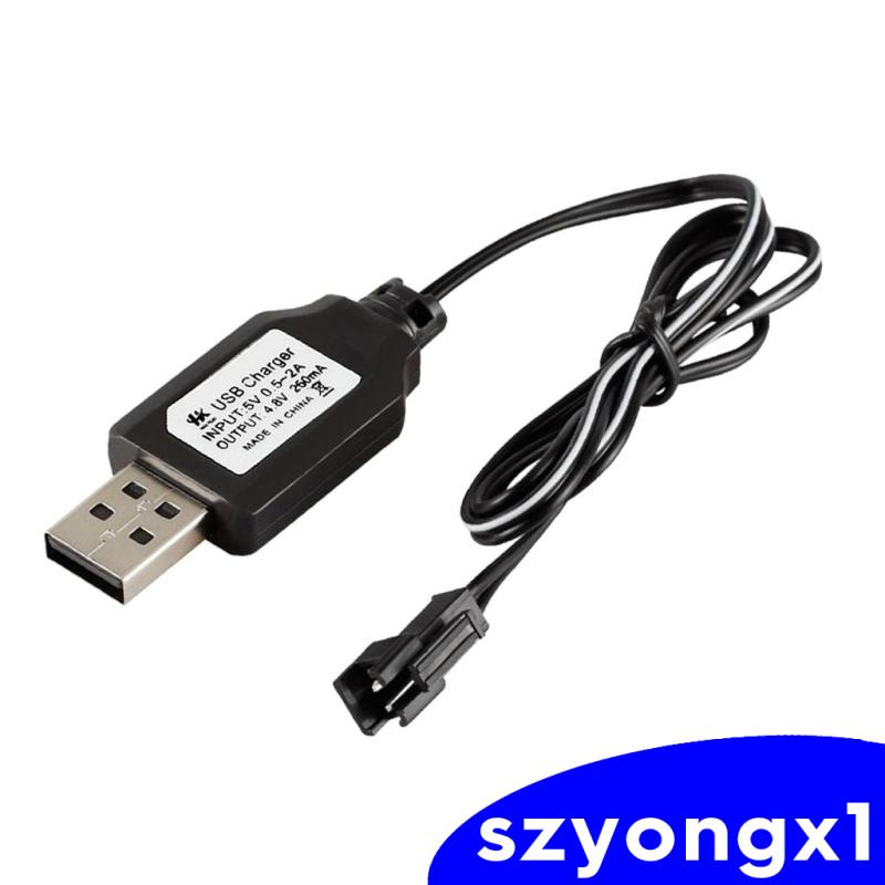 Bộ Sạc Pin Cổng USB 4.8v NiCD NiMH RC 250mA