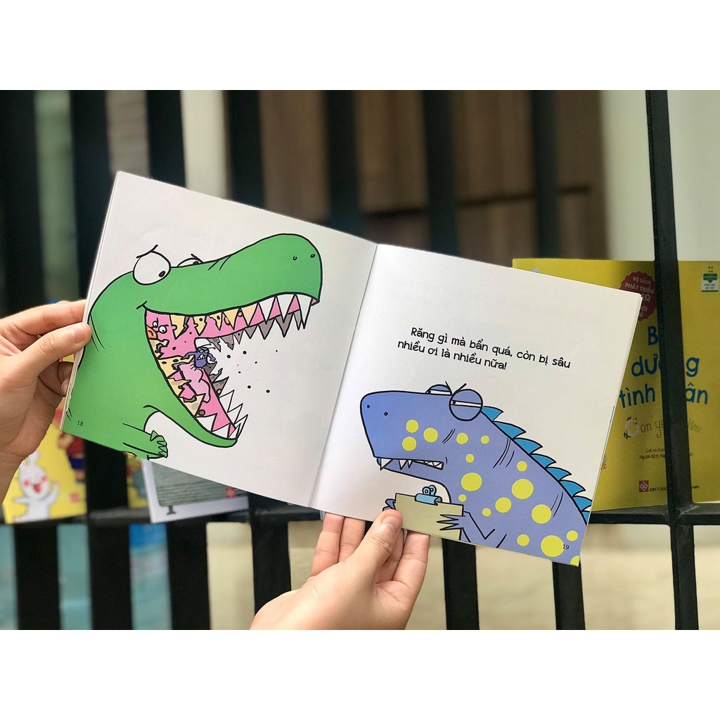 Sách - Bộ phát triển IQ - EQ đầu đời cho bé 8 cuốn - Đinh Tị