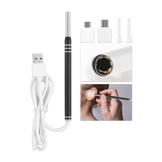 Camera Nội Soi Vệ Sinh Tai 5.5mm Tích Hợp 6 Đèn LED Kèm Dụng Cụ Lấy Ráy Tai Tiện Dụng