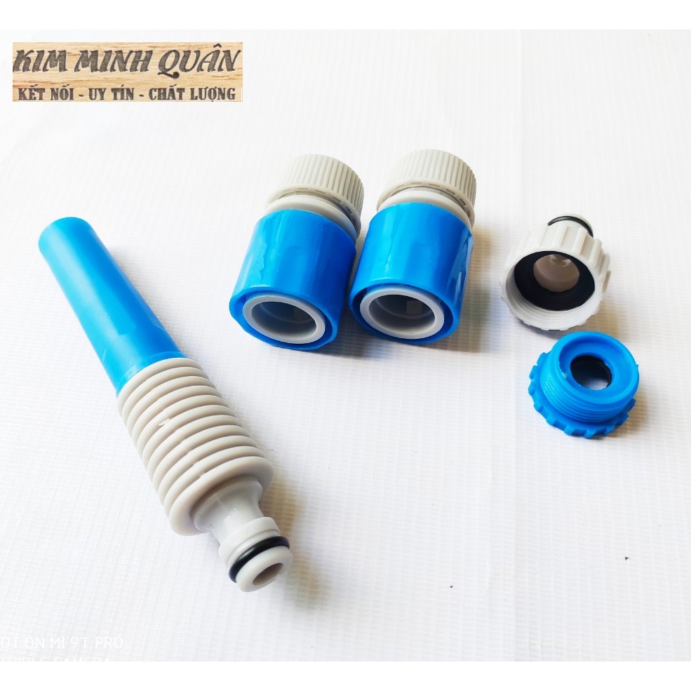 Súng Xịt Nước 1 Tia Thẳng Kèm 3 Đầu Nối M0005 CMART