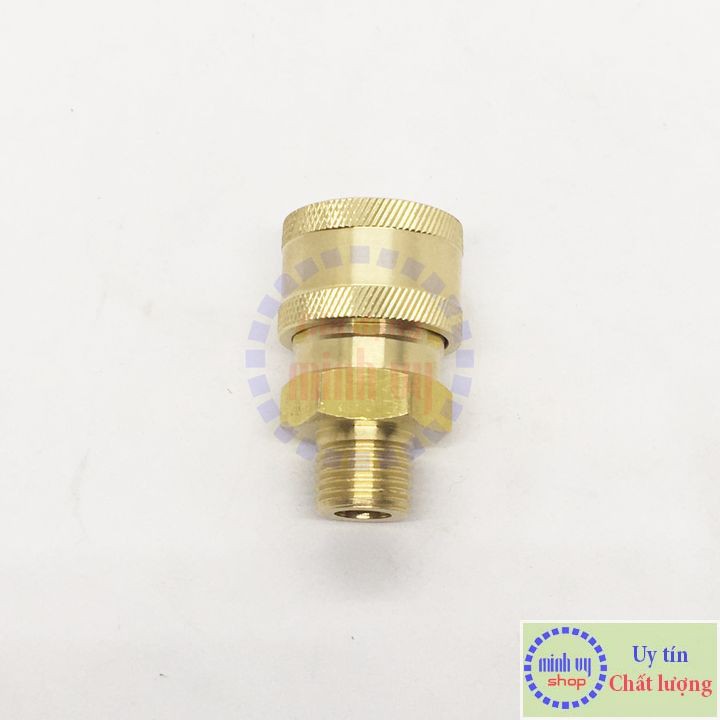 Khớp nối nhanh đực/cái 1/4&quot; ren trong ngoài 13mm (1/4&quot;)