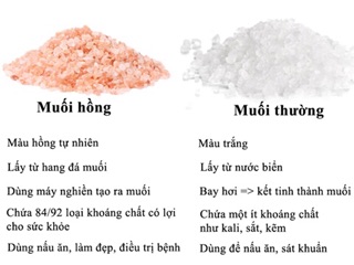 Muối hồng.