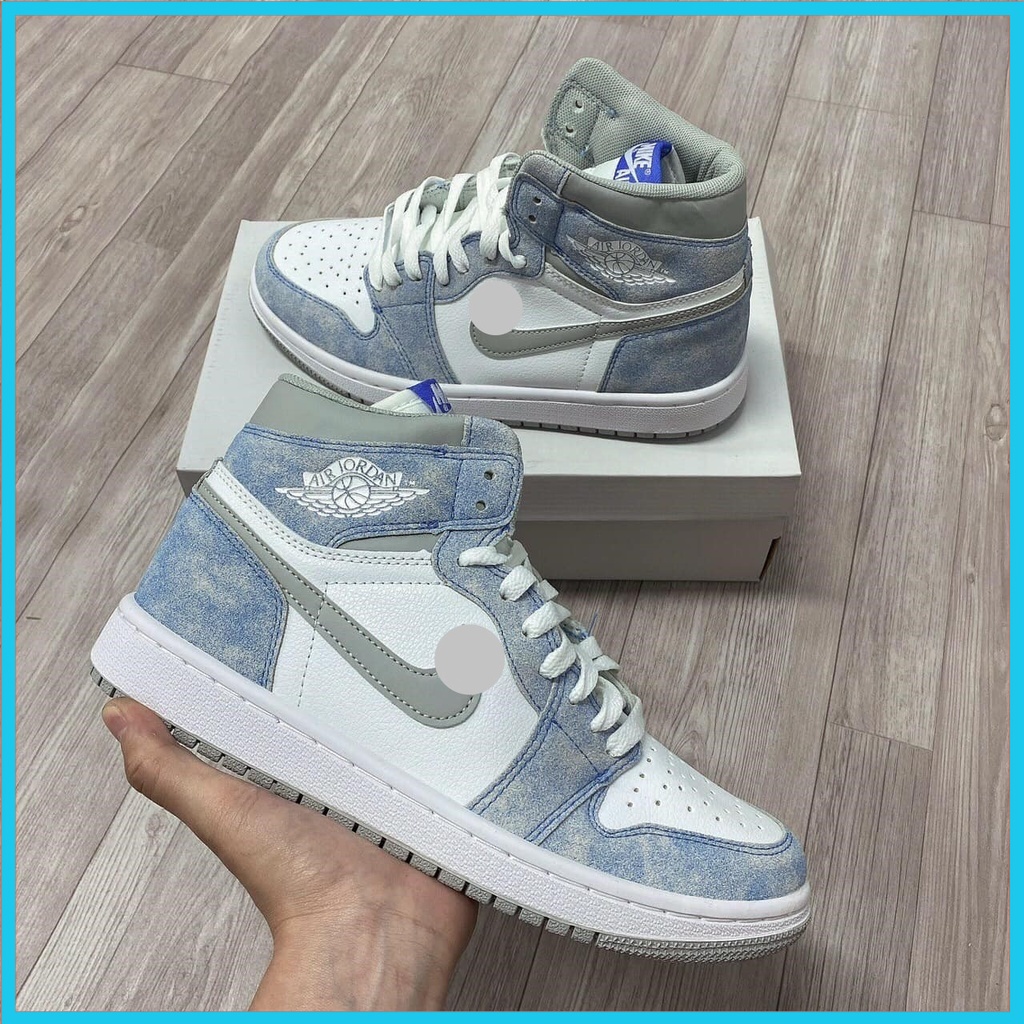 Giày 𝐉𝐨𝐫𝐝𝐚𝐧 Hyper Royal Hot Hit 2021 - Giày Thể Thao Sneaker Nam Nữ  𝐉𝐨𝐫𝐝𝐚𝐧 Cao Cổ Xanh Loang Full Bill Box