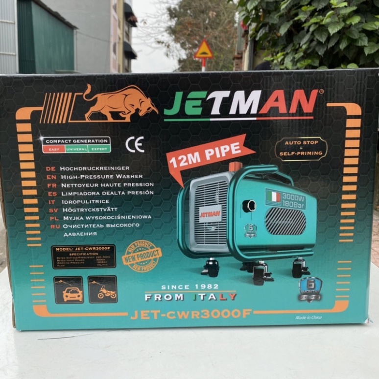 Máy rửa xe Jetman  JET-CWR300F