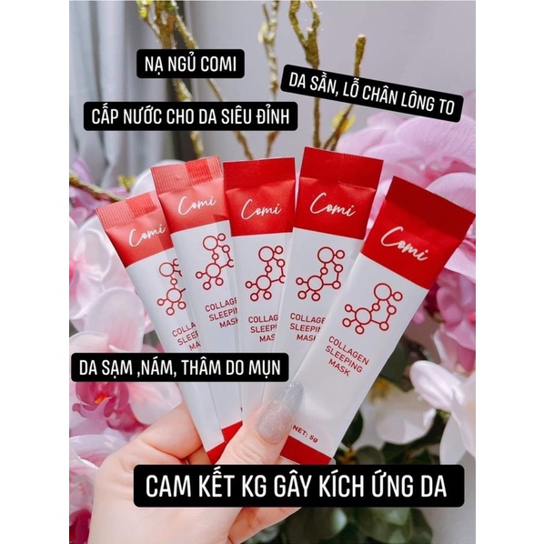 Sỉ Combo 5h- 10h collagen Comi hút nám trắng da Nhật Bản tặng 10h nạ ngủ