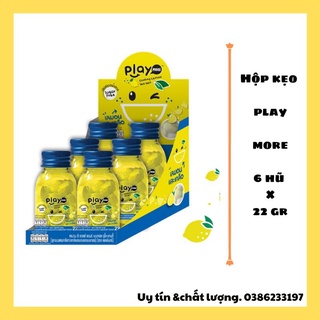 Kẹo Thái Lan _Hộp kẹo Playmore vị Chanh muối hũ 22g