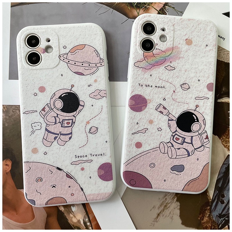 For XIAOMI 11 LITE 12LITE Redmi 12C 10C 10A 10 9A 9C 9T 7 8 9 NOTE6 NOTE7 NOTE8 NOTE9 9S NOTE10 S 4G 5G POCO X5 X3 M3 PRO M5 M5S Astronaut TPU soft case