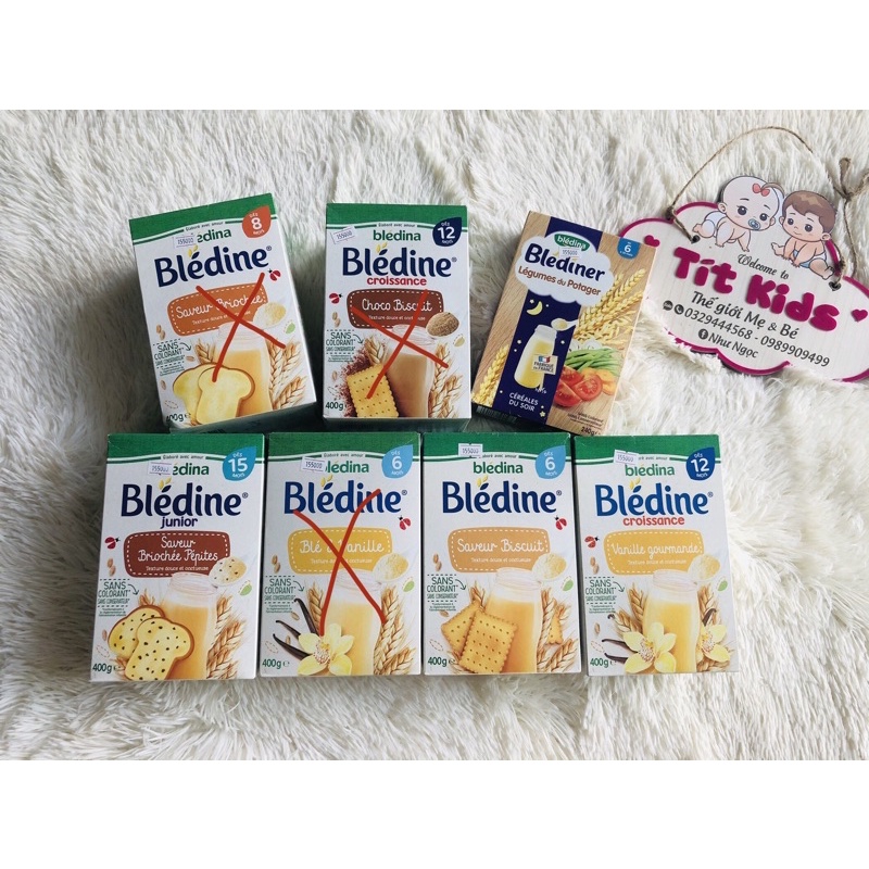Bột lắc sữa Bledina Pháp