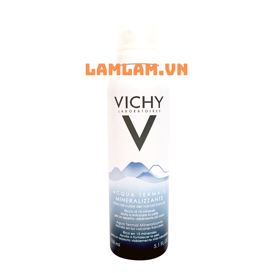 Xịt khoáng dưỡng da Vichy Mineralizing Thermal Water