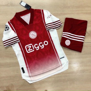 Ảnh thật + kèm in ấn: Áo bóng đá CLB Ajax 2020-2021 bản cao cấp Thai