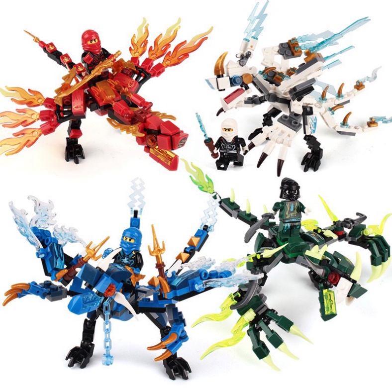 Đồ chơi lắp ráp Lego Dragon Ninjago 115/135/142 chi tiết - Smart Baby - Mina Shop HCM