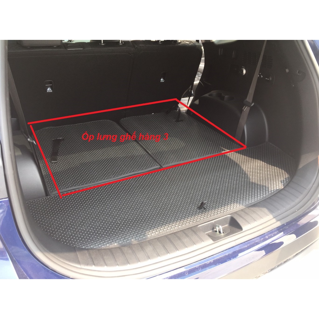 Thảm Lót Sàn Ô Tô KATA Cao Cấp Cho Xe Hyundai Santafe  - Không mùi, Không ẩm mốc, Dễ dàng vệ sinh