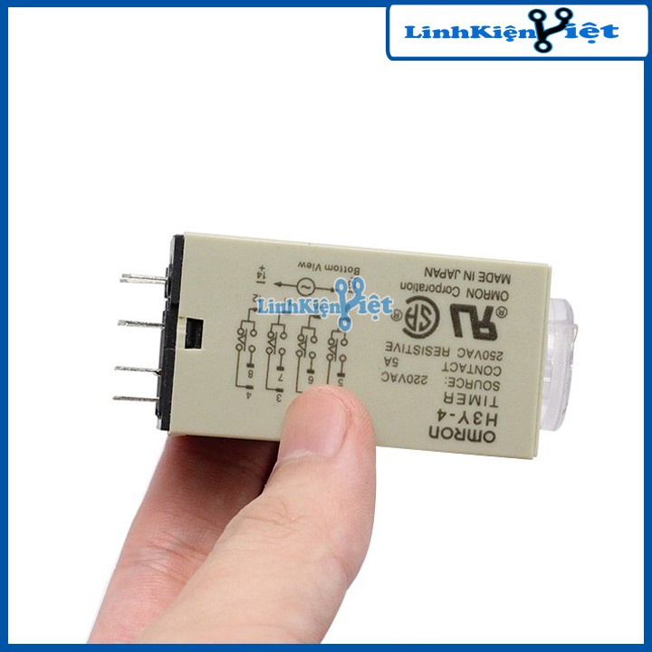 Relay Thời Gian Timer Omron H3Y-4 14P 12V