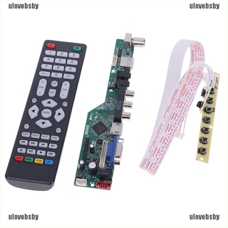 Bảng Điều Khiển T.SK105A.03 LCD V53 analog TV