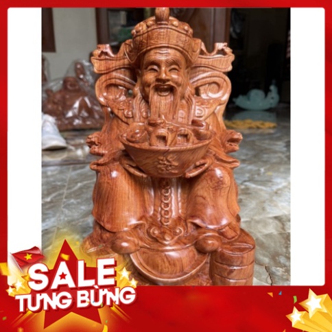 [GIA RE] tượng thần tài cao 30cm