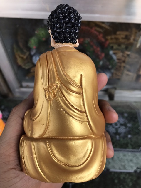 TƯỢNG PHẬT NHƯ LAI KHOẢNG 15CM TRANG TRÍ HỒ CÁ NON BỘ