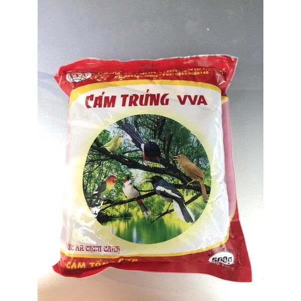 Cám chim Vương Việt Anh cám chim tổng hợp dạng viên phụ kiện lồng chim CC30