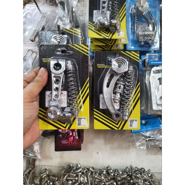 Càng thăng Salaya INOX thẳng và cong tặng lò xo INOX
