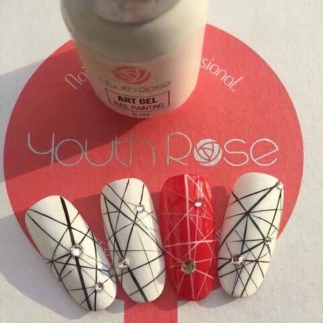 Cọ nét gel rose ( bán lẻ) - Phụ kiện Nail