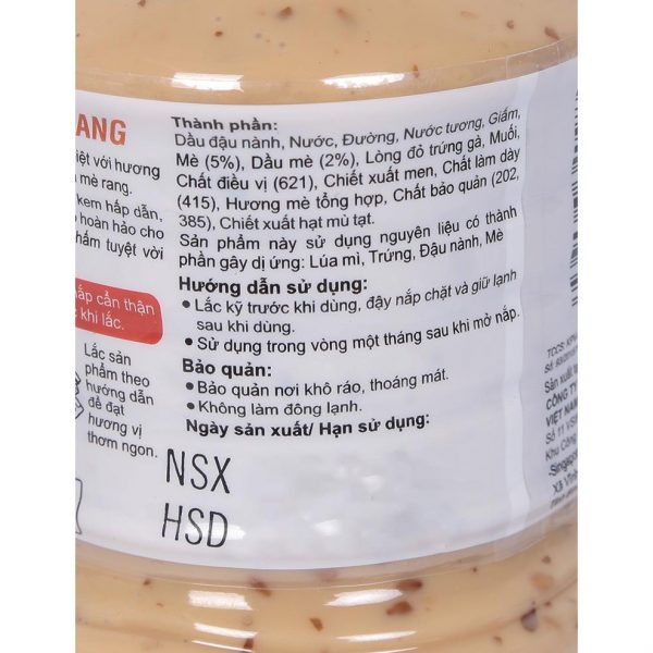Nước Xốt Mè Rang Kewpie Chai 210ml Và 500ml Hương Vị Đậm Đà, Thơm Lừng Dùng Là Nước Sốt Salad Hoặc Nước Chấm Thịt