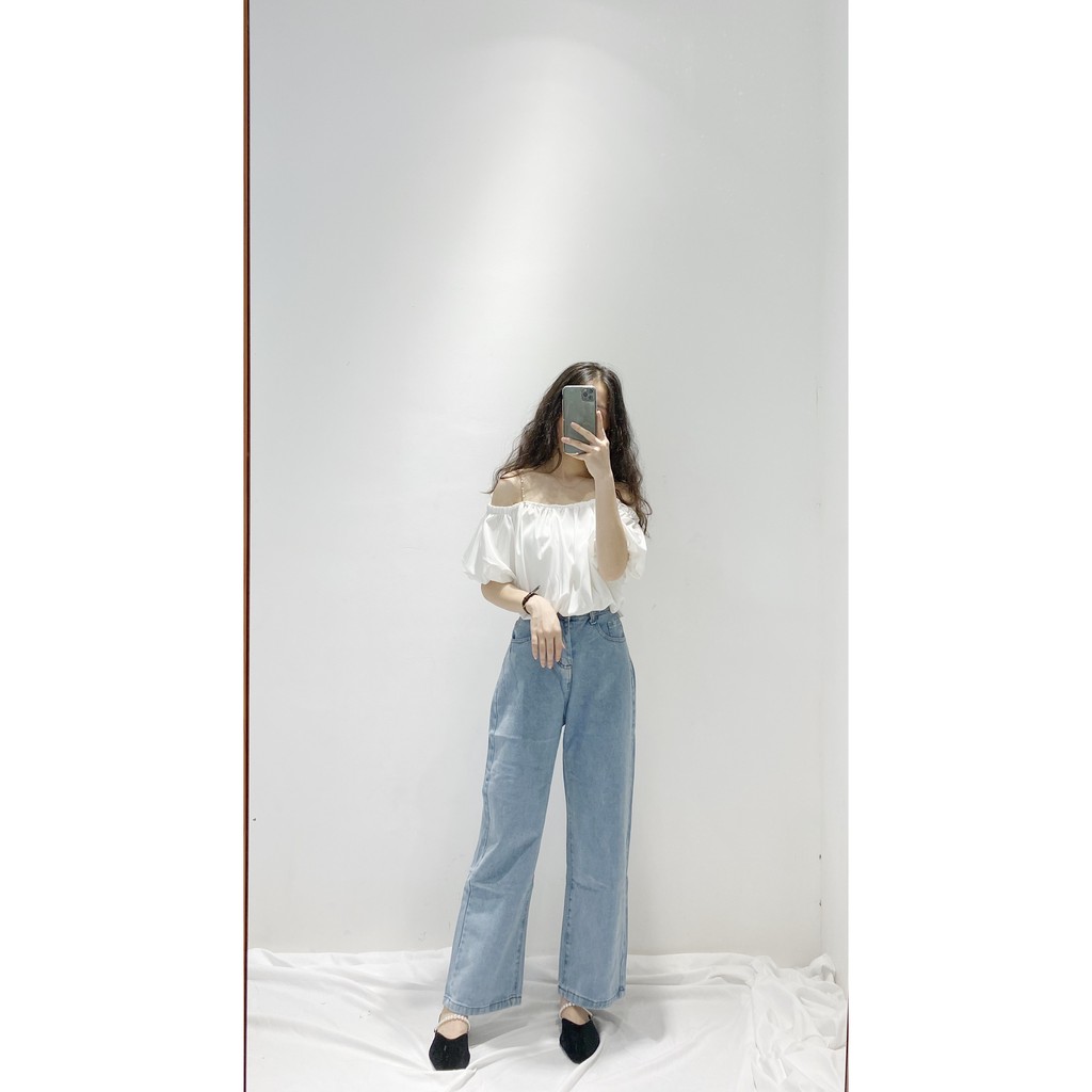 (FREESHIP) áo trễ vai trơn dây Ulzzang