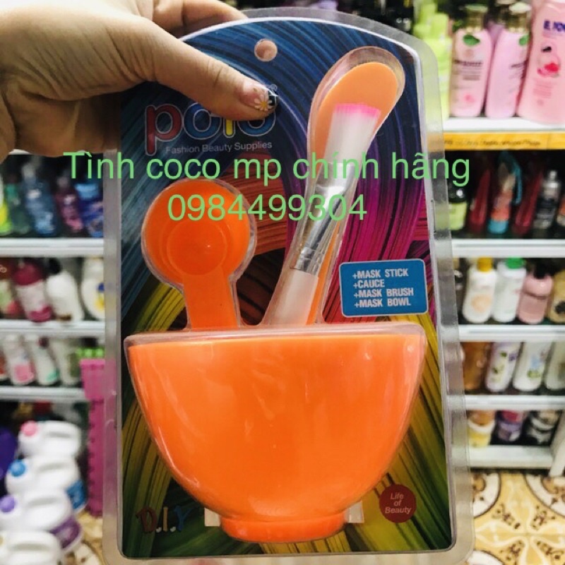 Bộ bát trộn mặt nạ size to