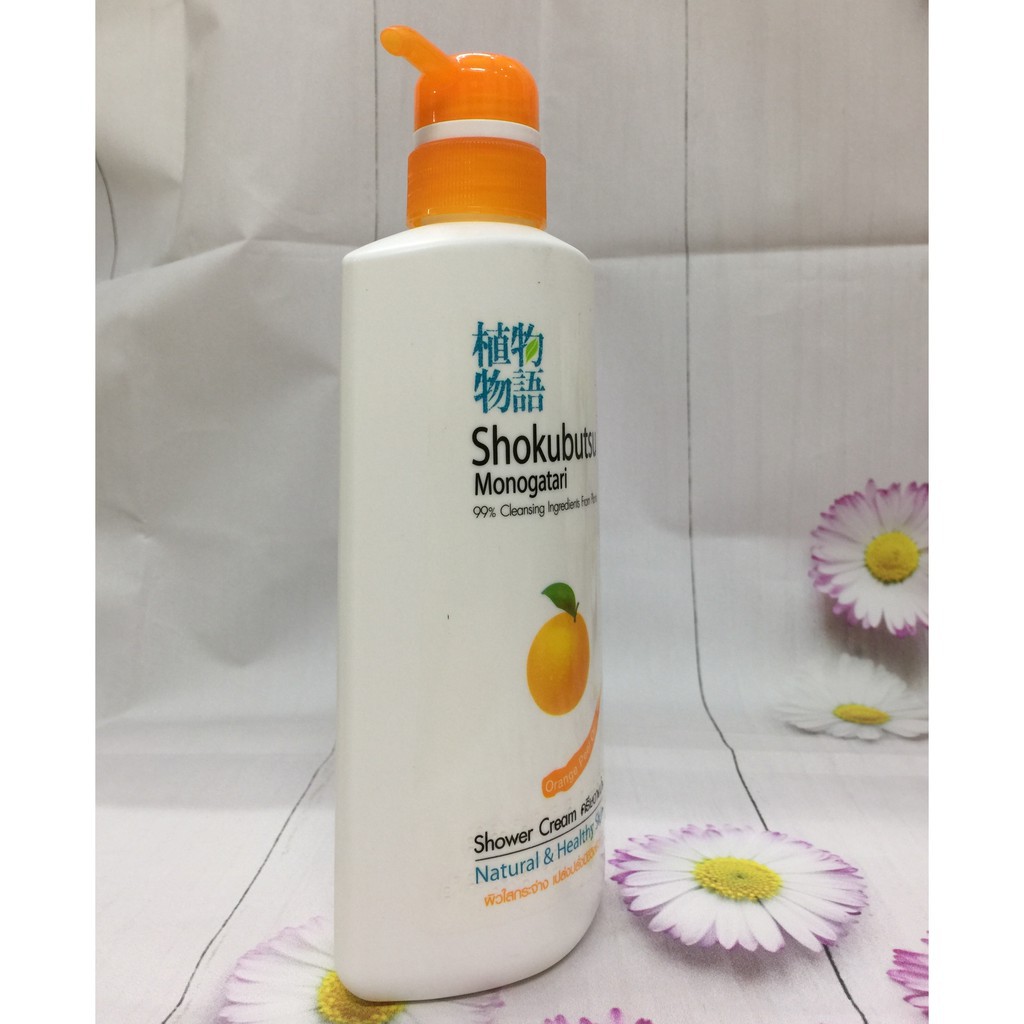 Sữa tắm Shokubutsu Orange Peel Oil - 200ml, 500ml - Thương hiệu Thái Lan - infomybestshop