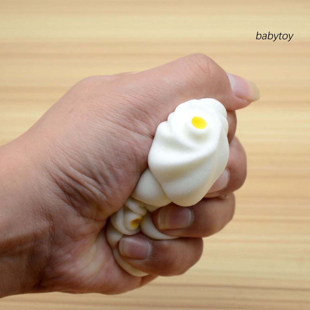 Đồ Chơi Squishy Hình Bánh Bao Bằng Da