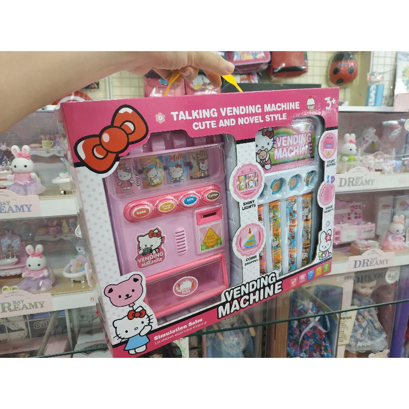 Đồ chơi máy bán nước ngọt tự động Hello Kitty có nhạc DN1000-KT