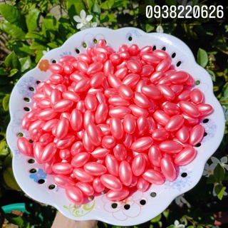 Viên vitamin e hồng pha kem