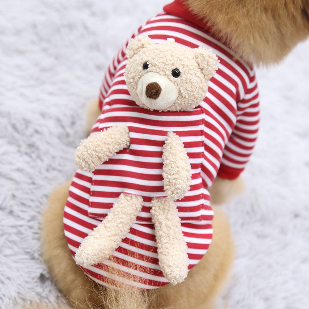 Áo Gấu Bông Sau Lưng Cho Thú Cưng Chó Mèo - Pet LUCKILY