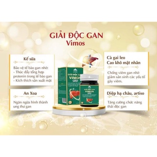 Giải độc gan Vimos