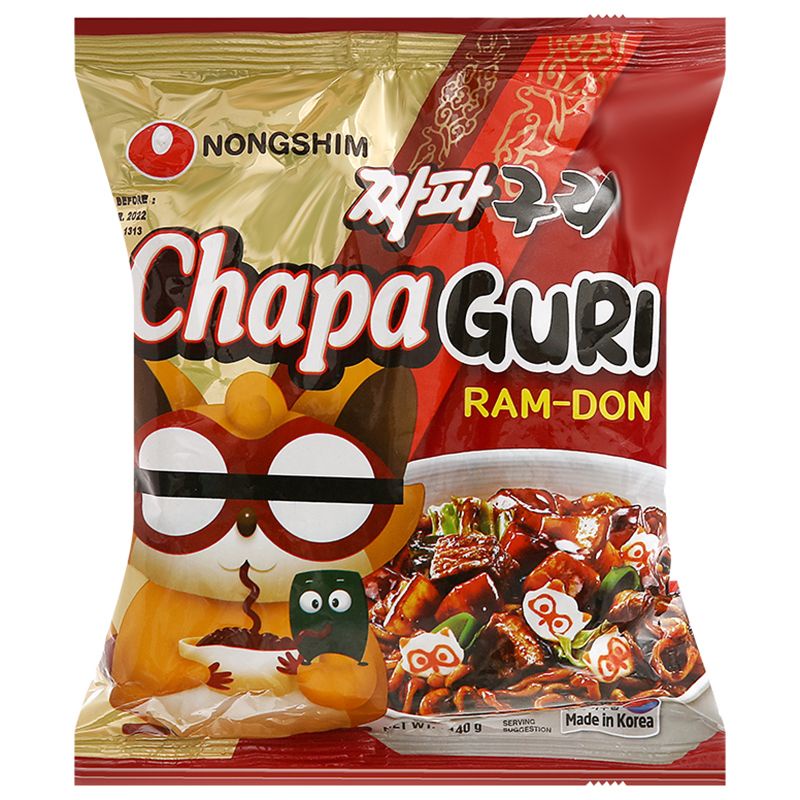 Mì Nongshim Chapaguri Ram-Don Gói 140G