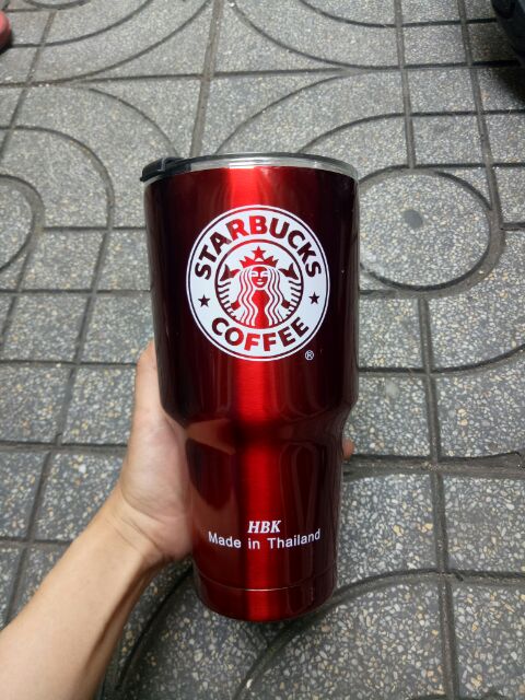 Ly Yeti Starbucks Thái Lan 900ml - bình nước Inox 304 giữ nhiệt tặng kèm phụ kiện