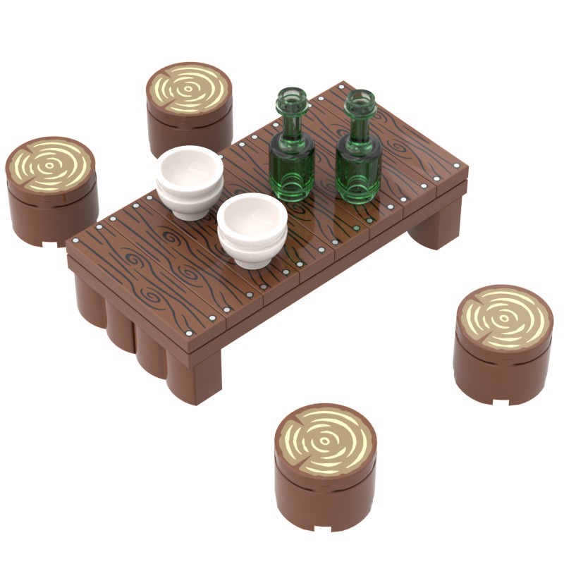 Bộ Đồ Chơi Khối Xếp Hình MOC Cho Bé