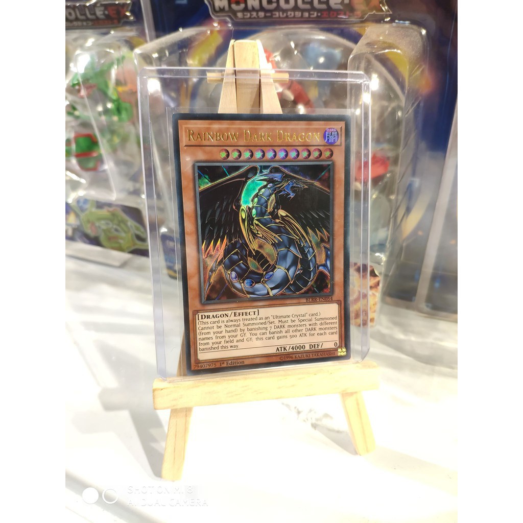 [ Dưa Hấu Yugioh ] Lá bài thẻ bài Yugioh Rainbow Dark Dragon – Ultra Rare - Tặng bọc bài nhựa bảo quản
