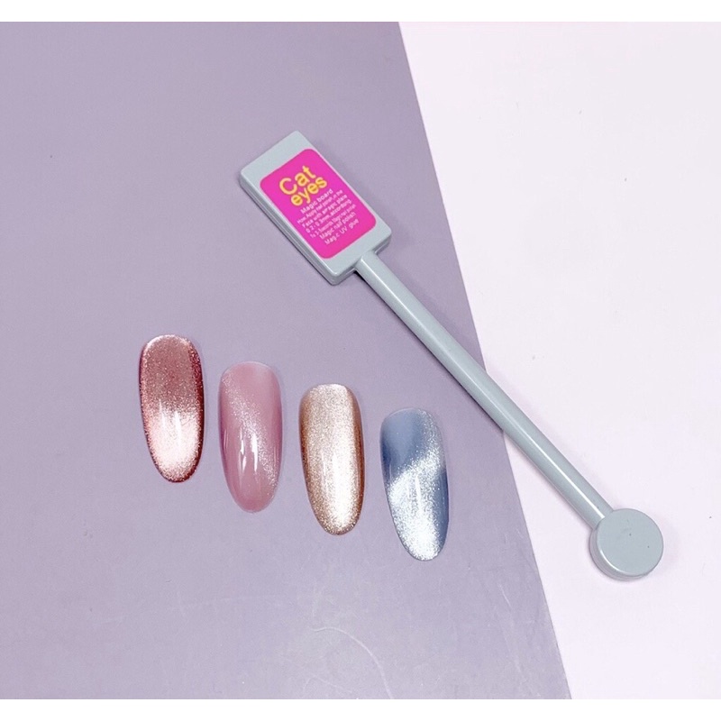 Cây nam châm 2 đầu hơ sơn gel mắt mèo chuyên dụng cho dân làm móng , nam châm vuông, nam châm trụ, nam châm hoa