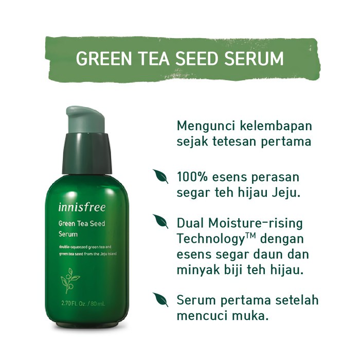 (Hàng Mới Về) Serum Hạt Trà Xanh Innisfree 1ml