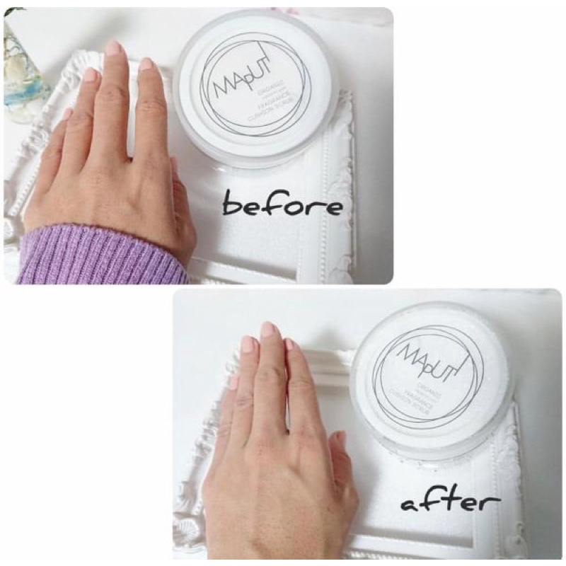 Kem ủ trắng body toàn thân tẩy tế bào chết dưỡng trắng da hữu cơ Maputi Nhật Bản 150g