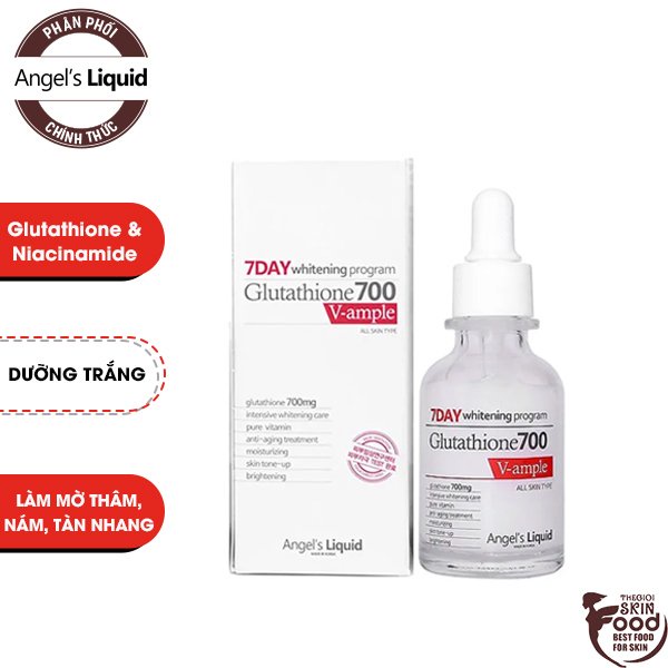 Huyết Thanh Dưỡng Trắng Da, Làm Mờ Thâm Nám Chỉ Trong 7 Ngày Angel's Liquid